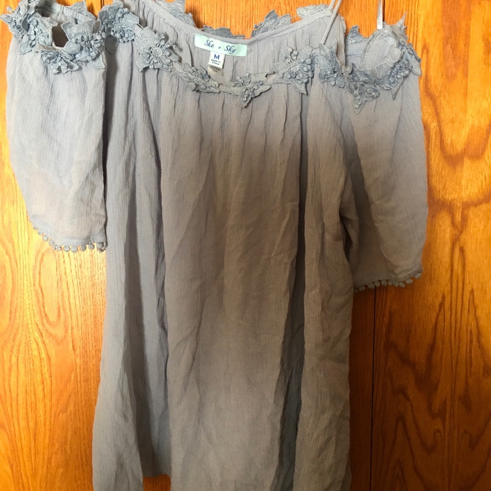 Blue blouse